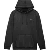 Dalix Butterfly Womens Mineral Washed Hoodie In Black