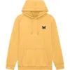 Dalix Butterfly Womens Mineral Washed Hoodie