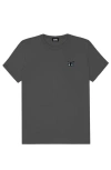 Dalix Butterfly Womens Relaxed Tee In Asphalt