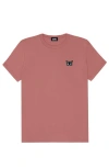 Dalix Butterfly Womens Relaxed Tee In Mauve