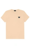 Dalix Butterfly Womens Relaxed Tee In Sand