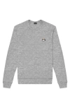 Dalix Cappuccino Fleece Sweatshirt In Athletic Heather