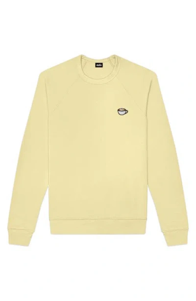 Dalix Cappuccino Fleece Sweatshirt In French Vanilla