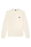 Dalix Cappuccino Fleece Sweatshirt In Natural