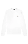Dalix Cappuccino Fleece Sweatshirt In White