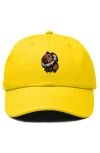 Dalix Capybara Donut Embroidered Cap In Gold