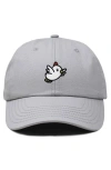 Dalix Chicken Embroidered Cotton Cap In Gray