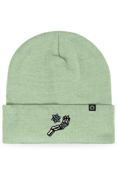 Dalix Chill Touch Beanie In Light Green