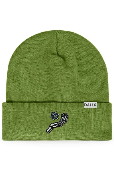 Dalix Chill Touch Beanie In Olive