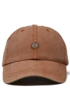 Dalix Cinnamon Roll Dad Cap In Orange