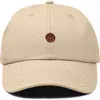 Dalix Cookie Dad Cap In Brown