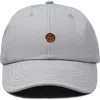 Dalix Cookie Dad Cap In Gray