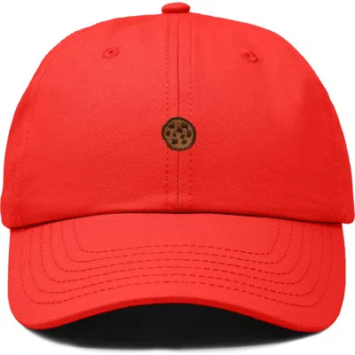 Dalix Cookie Dad Cap In Red