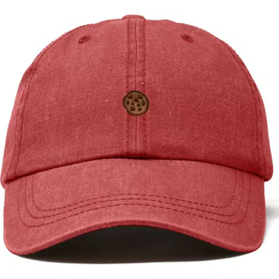 Dalix Cookie Dad Cap In Red
