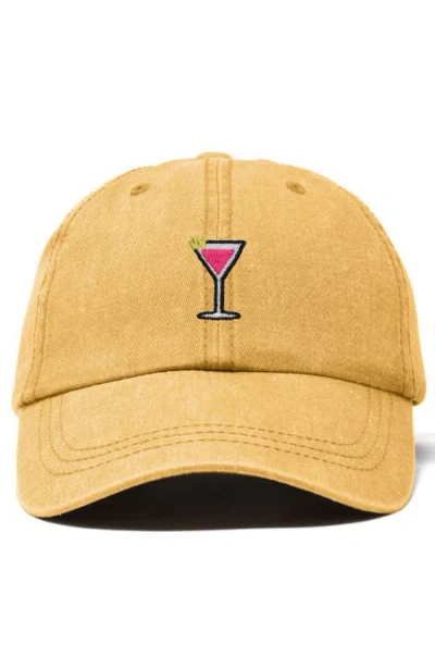 Dalix Cosmo Embroidered Casual Hat In Brown