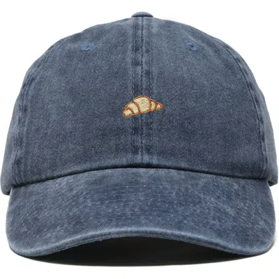 Dalix Croissant Dad Cap In Blue
