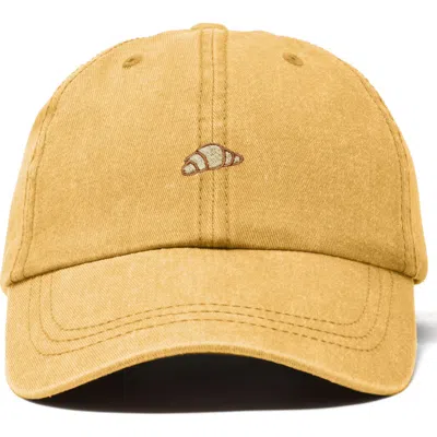 Dalix Croissant Dad Cap In Gold