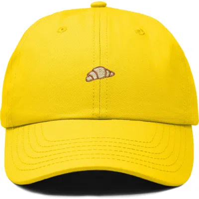 Dalix Croissant Dad Cap In Gold