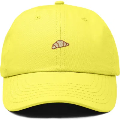 Dalix Croissant Dad Cap In Metallic