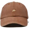 Dalix Croissant Dad Cap In Orange