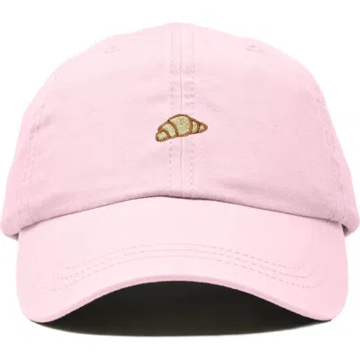 Dalix Croissant Dad Cap In Pink