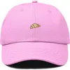 Dalix Croissant Dad Cap In Pink