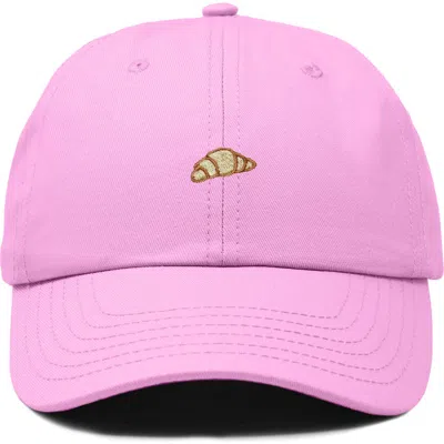 Dalix Croissant Dad Cap In Pink