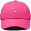 Dalix Croissant Dad Cap In Pink