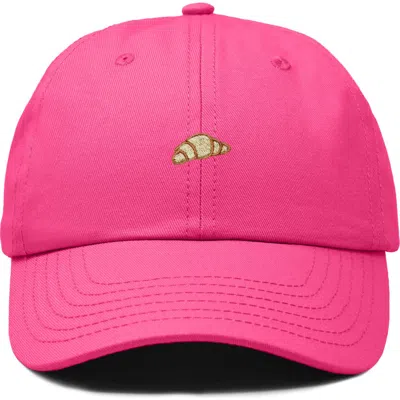 Dalix Croissant Dad Cap In Pink