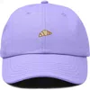 Dalix Croissant Dad Cap In Purple