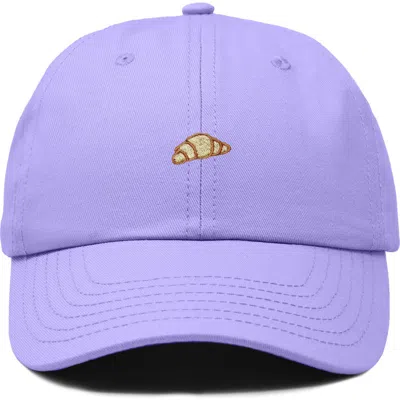 Dalix Croissant Dad Cap In Purple