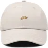 Dalix Croissant Dad Cap In Sand