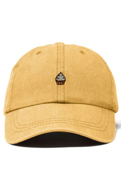 Dalix Cupcake Dad Cap In Gold