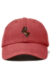 DALIX DALIX DACHSHUND EMBROIDERED DAD CAP