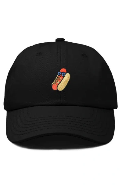 Dalix Dog Days Embroidered Casual Cap In Black