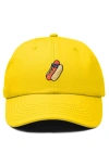 Dalix Dog Days Embroidered Casual Cap In Gold