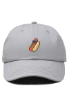 Dalix Dog Days Embroidered Casual Cap In Gray