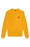 Dalix Donut Fleece Sweatshirt In Gold