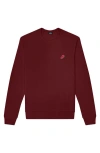 Dalix Donut Fleece Sweatshirt In Maroon