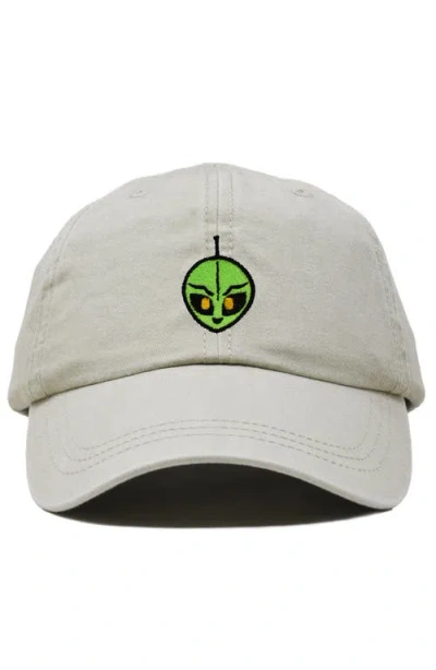 Dalix Duder Alien Dad Cap In Brown