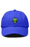 Dalix Duder Alien Dad Cap In Gray