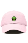 Dalix Duder Alien Dad Cap In Gray