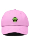 Dalix Duder Alien Dad Cap In Pink