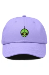 Dalix Duder Alien Dad Cap In Purple