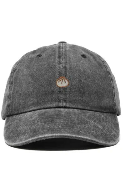 Dalix Dumpling Dad Cap In Black