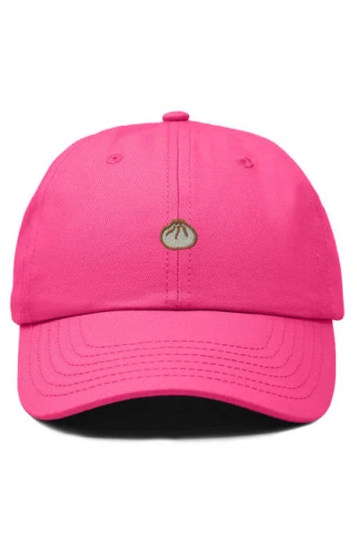 Dalix Dumpling Dad Cap In Pink