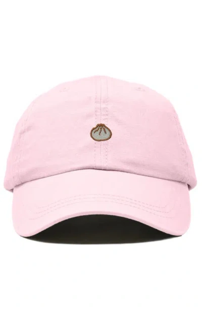 Dalix Dumpling Dad Cap In Pink