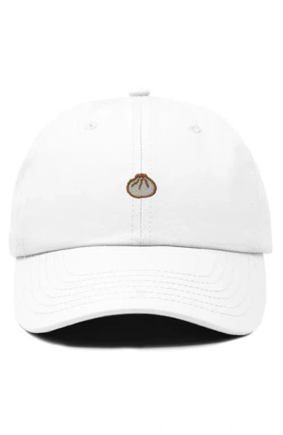 Dalix Dumpling Dad Cap In White