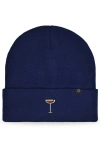 Dalix Espresso Martini Beanie Cap In Blue
