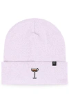 Dalix Espresso Martini Beanie Cap In Purple